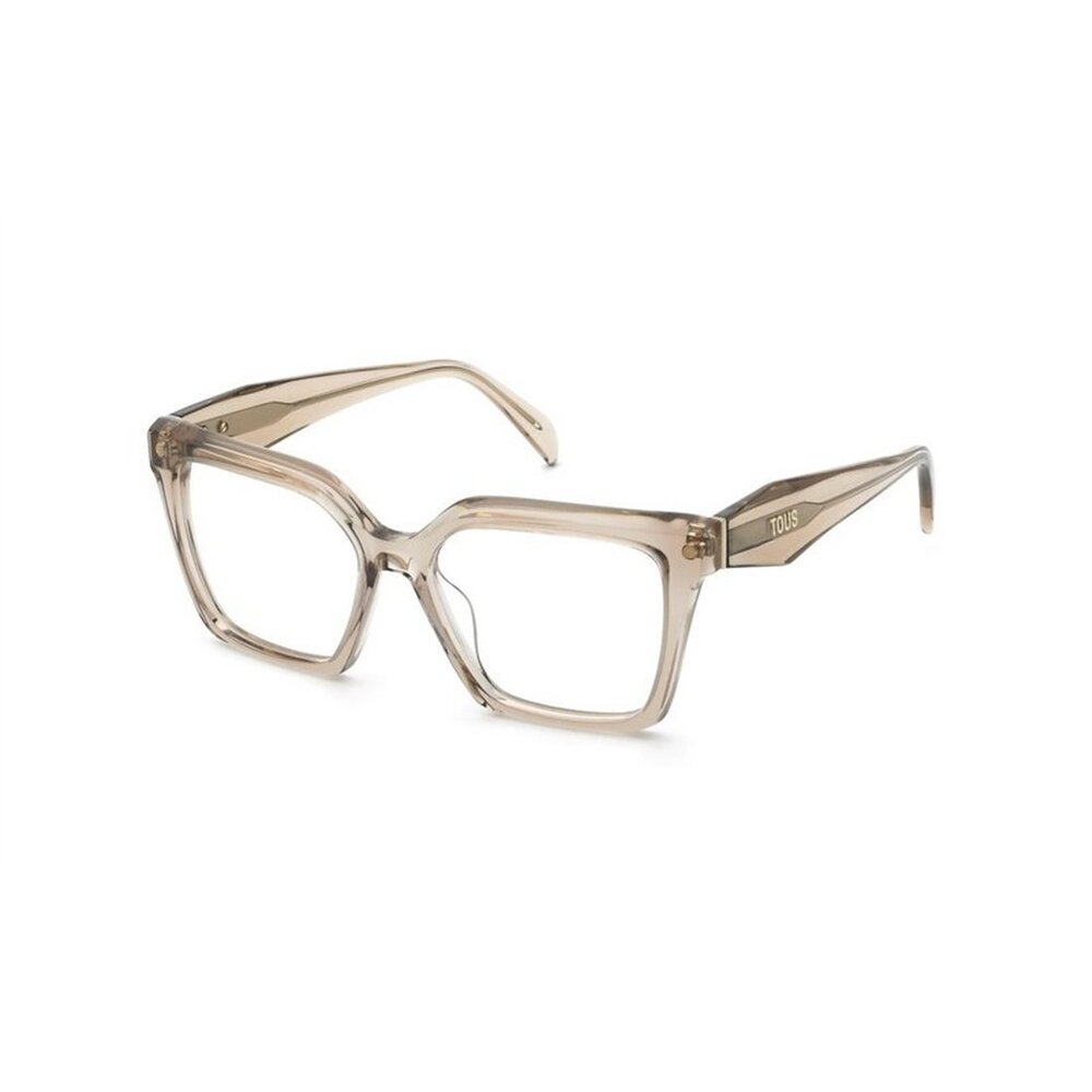 NWT Tous VTOD18-07HM Transp Beige 53mm Eyeglasses
